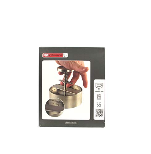 FM Professional Prensador De Hamburguesas, Acero Inoxidable