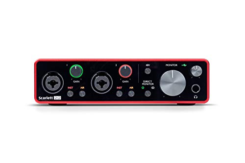 Focusrite Scarlett  2i2 3rd Gen - Interfaz de audio USB