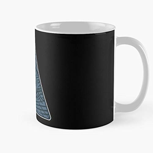 Foliam Illuminati Illsutration Meme Youtube Theory Conspiracy Internet Eye La Mejor Taza de café de cerámica de mármol Blanco de 11 oz