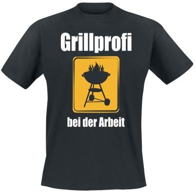 for-collectors-only Barbacoa Profesional en el Trabajo Camiseta de tamaño XXL – La Camiseta para BBQ Fans.