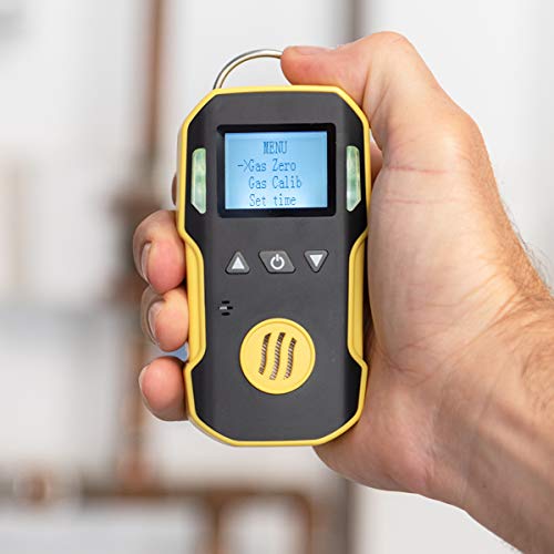 FORENSICS Detector de Ozono O3 | Alarmas de vibración, luz y sonido | 0-20 ppm O3