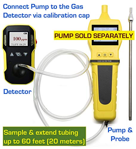 FORENSICS Detector de Ozono O3 | Alarmas de vibración, luz y sonido | 0-20 ppm O3