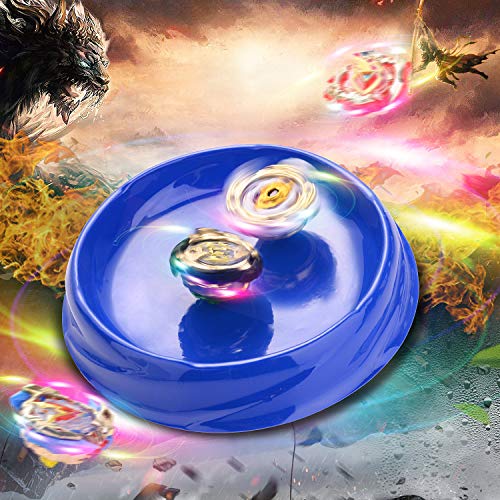 FORMIZON 4 Pcs Gyro Burst, Conjuntos de Metal de Gyro Spinning Fusión 4D, Modelo Lanzador de Aceleración Gyro, Regalo para Niños