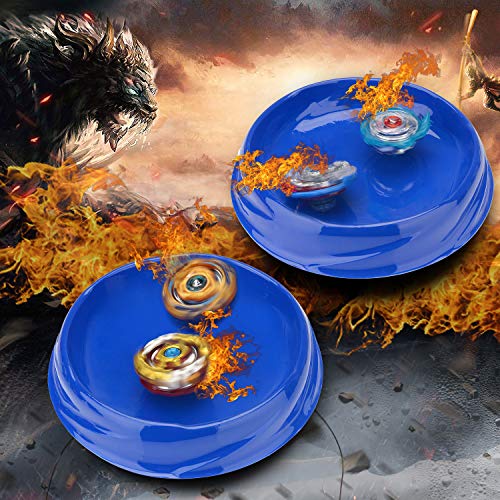 FORMIZON Gyro Burst, 4 Pcs Conjuntos de Metal de Gyro Spinning Fusión 4D, Gyro Lucha Maestro Cadena Launcher Navidad, Halloween, Pascua, Cumpleaños y Año Nuevo