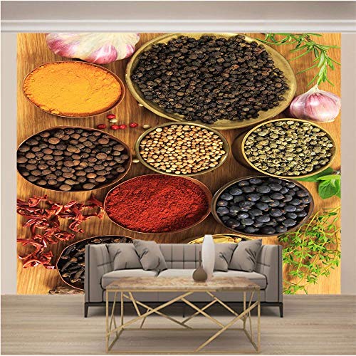 Foto Mural Agente saborizante 3D Murales no tejido para Decoración de Casa, Dormitorio Habitación, Oficina Decoración Murales Tamaño personalizado-140X100cm (55x39inch)