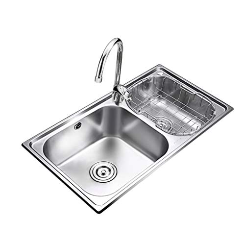Fregadero de Cocina Fregadero Doble Bajo encimera Tazón de Acero Inoxidable Paquete de Cocina Fregadero de Primera Calidad 11.13