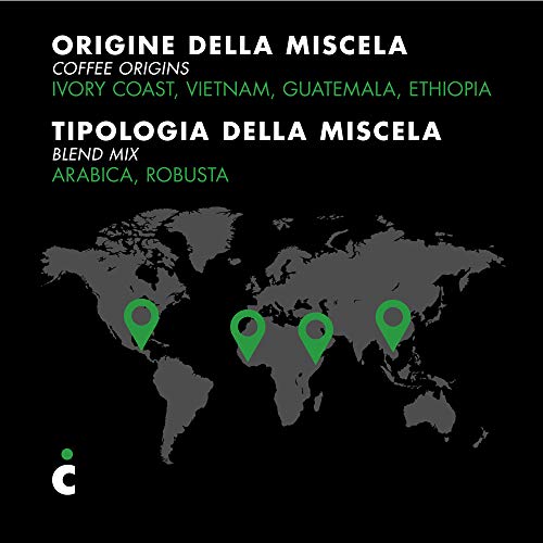FRHOME - Caffitaly 100 Càpsulas compatibles - Il Caffè Italiano - Mezcla Firenze Intensidad 9