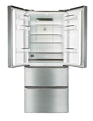FRIGORIFICO FRANCES FRD-801X INOX INFINITON (Side by Side Americano, 408 litros, Alto 181cm, INVERTER A++, Independiente)
