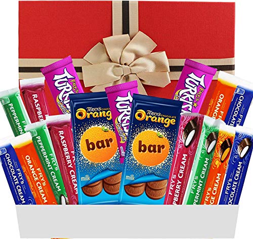 Fry's Chocolate Collection Caja De Regalo Perfecta Para Cumpleaños Día Del Padre Día De La Madre Y todos Los Días Especiales