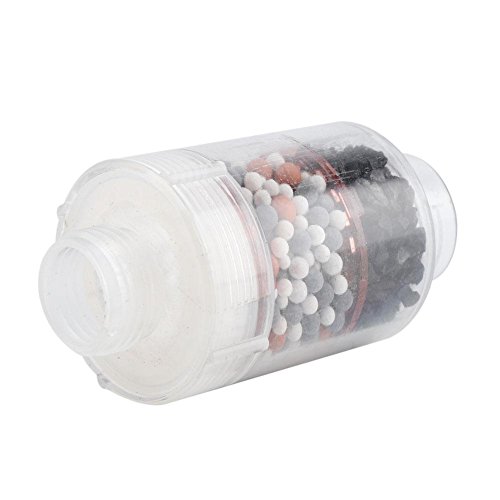 FTVOGUE Filtro Universal para Cabezal de Ducha, purificador de Agua para el hogar, purificador de Agua para el baño, descalcificador de Cloro de Metal Pesado, suaviza el Agua Dura