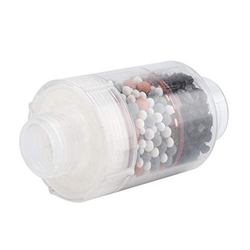 FTVOGUE Filtro Universal para Cabezal de Ducha, purificador de Agua para el hogar, purificador de Agua para el baño, descalcificador de Cloro de Metal Pesado, suaviza el Agua Dura