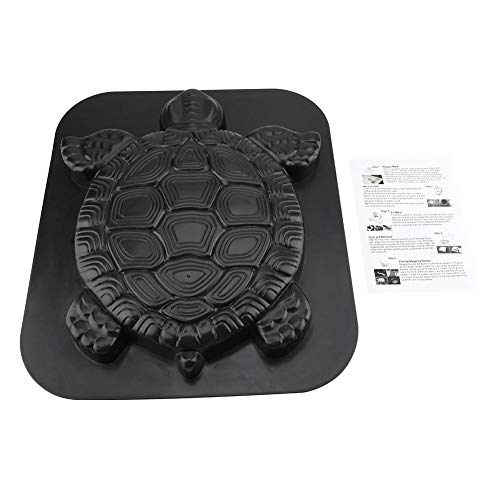 FTVOGUE - Molde para Tortuga con Piedra de Escalar para pavimento de hormigón, para jardín, césped, pavimento