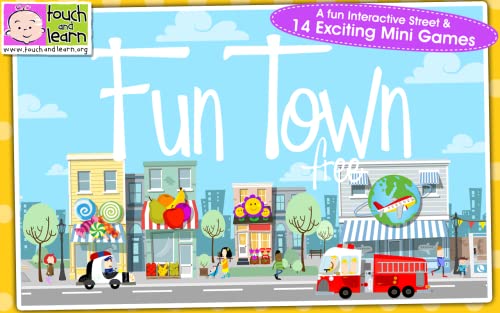 Fun Town for Kids Free - Creative Play by Touch & Learn