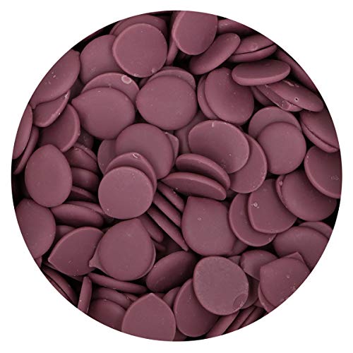 FunCakes - Decor Melts - 250g Ideal para Hacer gotitas o lineas sobre Bombones, piruletas o Cubrir Galletas, Frutas, y Mucho más!- Pack de Colores (Morado y Negro)