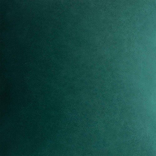 Funda cojín Velvet 100% poliéster, Color Verde. Terciopelo Liso, Un básico Ideal 45x45 cm.