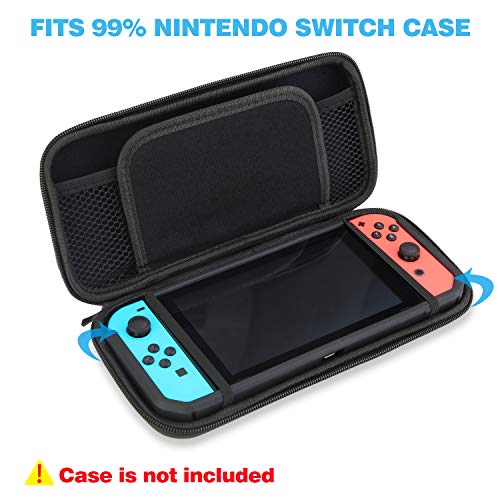 Funda Compatible con Nintendo Switch,HEYSTOP TPU PC Carcasa de Protección con Protector de Pantalla para Nintendo Switch, Anti-Choques/Arañazo (Verde)