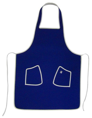Funda de neopreno barbacoa delantal de cocina - color azul marino
