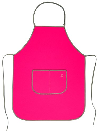 Funda de neopreno barbacoa delantal de cocina - color rosa