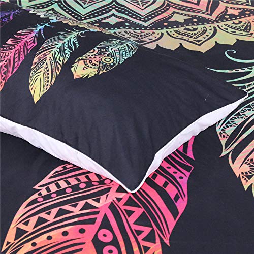 Funda Nórdica Atrapasueños Pluma De Fénix 200X200Cm Hipoalergénica Refrescante Polyester Juego De Ropa De Cama 1 Funda Nórdica 2 Funda De Almohada Moda Inicio Ropa De Cama