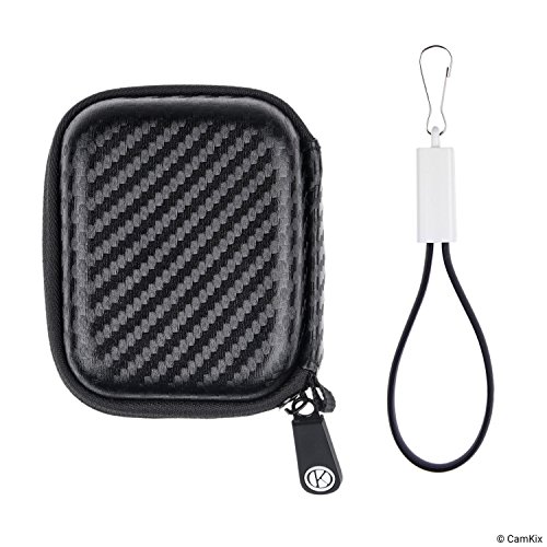 Funda Protectora para Trezor One Bitcoin/Billetera criptomoneda Que Incluye Correa USB para Transporte, alimentación y Transferencia de Datos – De Nylon Duradera con Bolsillo de Malla