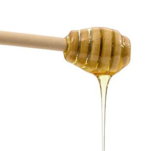 Fyuan Mini Cuchara de miel 5,7 pulgadas de astillas de madera Para Miel Varilla de Agitación Portátil, Mini Para Miel Dispensación Recogida Agitación de Varilla de Miel, Juego de 8