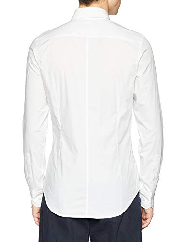 G-STAR RAW Core Super Slim Camisa Vaquera, Blanco (White 110), XS para Hombre