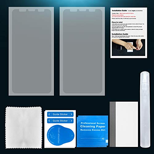 Galaxy Note9 Protector de Pantalla, [2 Piezas], G-Color, [[Alta Definición y Sensibilidad] [Cobertura Perfecta] [Sin Burbujas] [Anti-arañazos] TPU, Protector de Pantalla para Samsung Galaxy Note 9