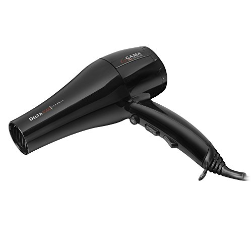 GAMA ITALY PROFESSIONAL Delta - Secador de pelo, 2400 W de potencia, motor AC de larga duración