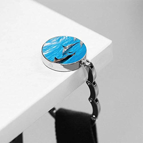 Gancho para Monedero para Mesa, Perro, Taza de té, Bolsa portátil, Colgador, Bolsos, Clips para Mujer, Soporte, Almacenamiento, Organizador de Escritorio Plegable, Almacenamiento