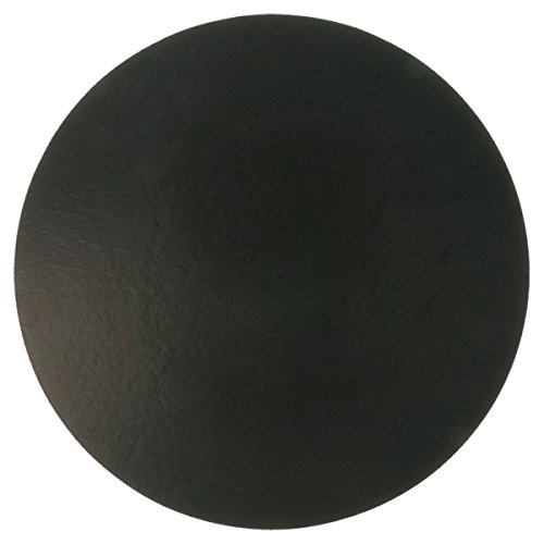 García de Pou 147.28 Cartones Pastelería Doble Cara, Diámetro 20 cm, Set de 100, Oro/Negro
