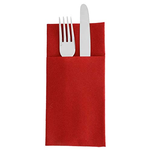 García de Pou 228.15 Servilletas Canguro 55 G/M2 40X40 Cm Burdeos Airlaid (pack de 50)