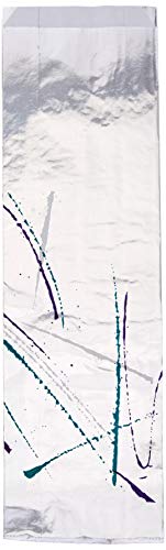 García de Pou Bolsas de Aluminio y Papel para Sándwiches Baguette, 52 G/M2, 9 x 4 x 30 cm, Set de 500, Plateado