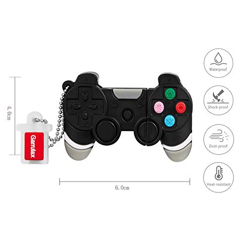 Garrulax Memoria USB, Pendive USB 2.0, Premium Impermeable Linda Silicona 16GB / 32GB Alta Velocidad Pen Drive Memory Stick Flash Drive Memorias