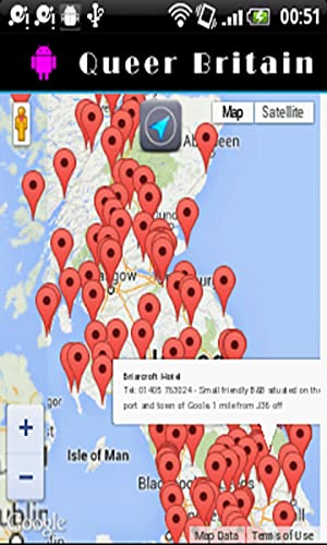 GAY - GPS : UK Gay Friendly Hotel and Bar Finder