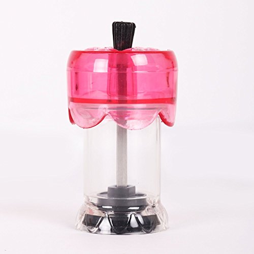 G&D Molinillo de Pimienta acrílico Herramienta de molienda de Pimienta Negra Manual y Disher de Sal (2 en 1) (Multicolor), Regalo del Día de la Madre