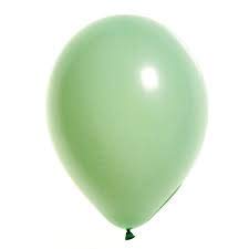 Gemar - 100 globos para fiestas, globos de látex para helio o graduación, globos, bodas, fiestas, decoración, cumpleaños, aniversario (verde menta (macaron)