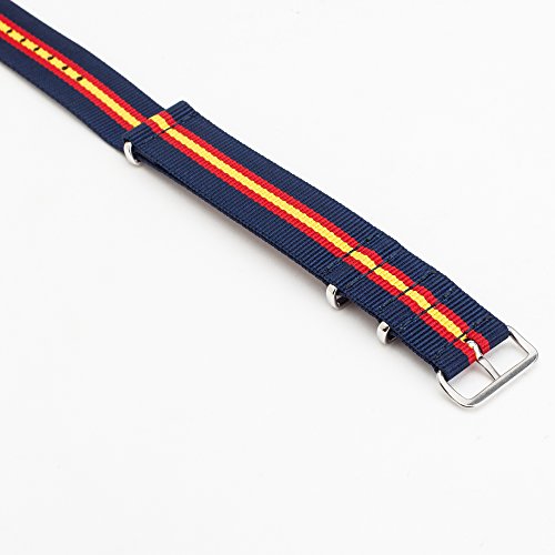 Gemony NATO Strap Prima balístico Nylon Correa de Reloj (18mm,20mm,22mm) WB-105