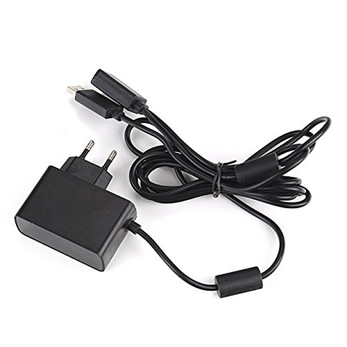Generic - Adaptador con enchufe europeo para sensor Kinect de Microsoft Xbox 360 (adaptador de CA, conector USB)