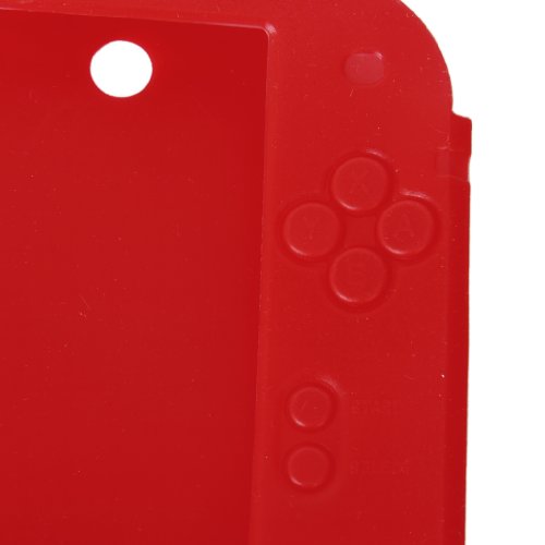 Generic Protective Silicone Case Cover for Nintendo 2DS---Red [Importación Inglesa]