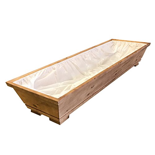 Generic Sarg de madera, color marrón medio, con interior