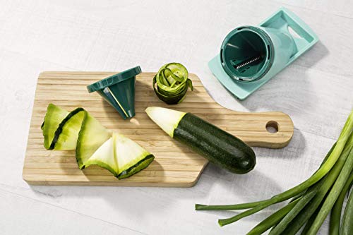 Genius - Juego de Accesorios de Cocina para Cortar Alimentos Nicer Dicer Fusion Julietti, 16 Piezas, Incluido unrebanador.