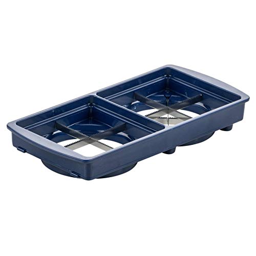 Genius Nicer Dicer Plus Cortador y rallador de Frutas y Verduras, 14 Piezas, Cortador de cebollas, Patatas y Tomates