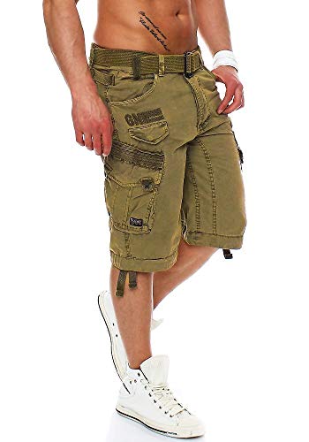 Geographical Norway bermuda shorts Parasol Men, Hosengröße:XXXL, Farbe:Mastic