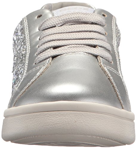 Geox J DJROCK Girl D, Zapatillas para Niñas, Plateado (Silver), 33 EU