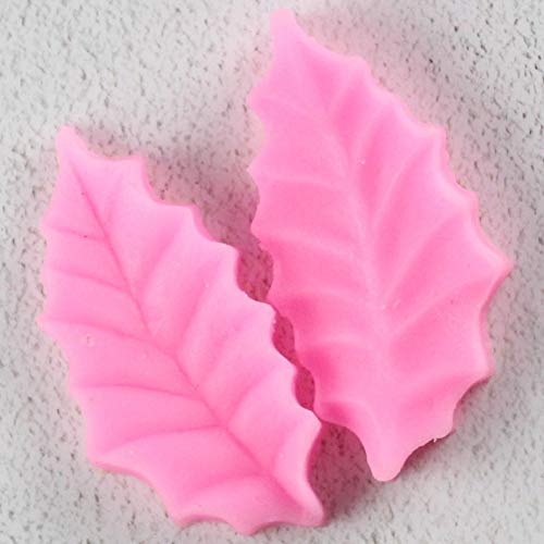 GEYKY Herramientas de decoración de Pasteles 2 Piezas Émbolo de Hoja de Pastel   Decoración de azúcar Molde para Manualidades Herramientas de Corte Molde para Pasteles