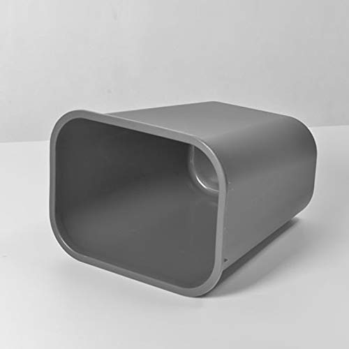 GGDJFN Cubo De Basura Cubo De Basura Residuos Gran Capacidad Gris Recipiente De Basura Comercial Al Aire Libre, Cocina Papelera De Reciclaje, Restaurante For El Hogar Comedor De Gran Capacidad Sin Cub