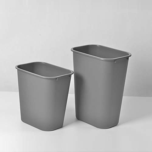 GGDJFN Cubo De Basura Cubo De Basura Residuos Gran Capacidad Gris Recipiente De Basura Comercial Al Aire Libre, Cocina Papelera De Reciclaje, Restaurante For El Hogar Comedor De Gran Capacidad Sin Cub