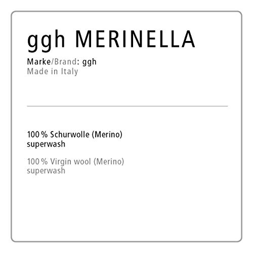 ggh Merinella - 008 - Pato azul Dégradé - Lana merina con gradiente de color para tejer y hacer ganchillo