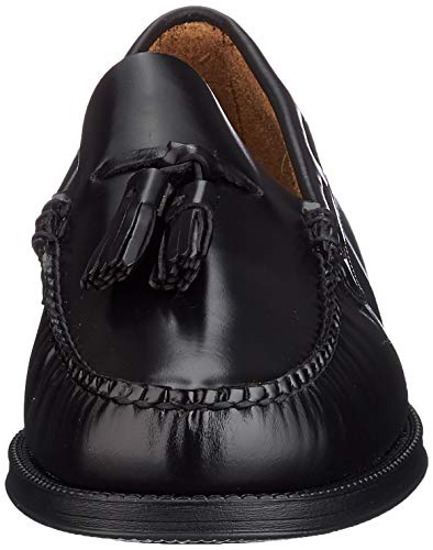 G.H. Bass & Co. Larkin, Mocasines para Hombre, Negro (Black Leather 000), 42.5 EU