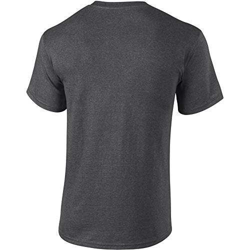 Gildan - Camiseta básica de manga corta de verano para hombre- 61 colores diferentes ? Número 1 en América (2XL/Verde Fluorescente)